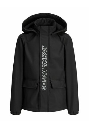 JJEMATT HOOD - Übergangsjacke - black