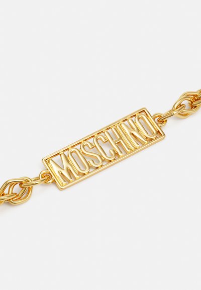 MOSCHINO LOGONECKLACE - Verižica - color oro lucido