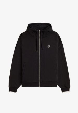 Fred Perry, Jersey con capucha - black