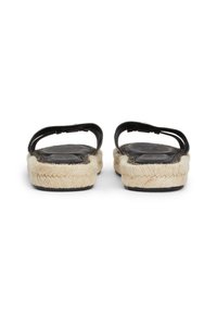 Tommy Hilfiger AUTHENTIC FLAT - Ciabattine - black
