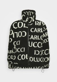 OVERSIZE UNISEX - Polárdzseki - black/white