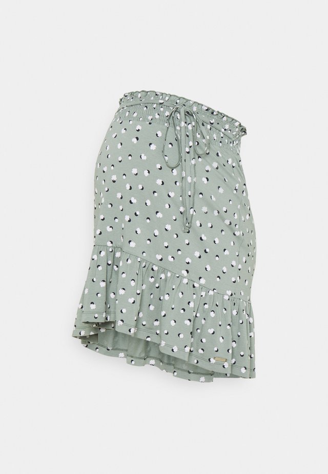 SKIRT - A-line skjørt - grey moss