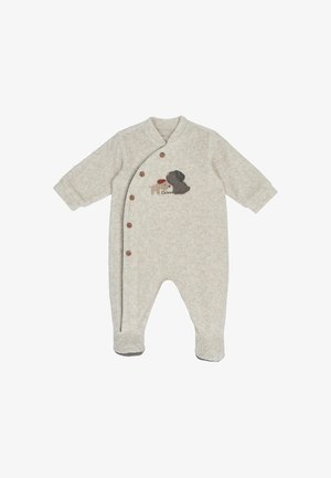 Chicco, FRONT OPENING BABYSUIT - Strampler - beige
