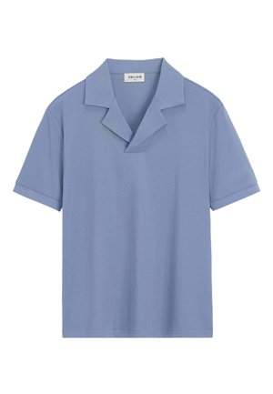 COL OUVERT - Polo - bleu