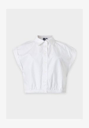 GAP, CROPPED SHIRT - Nööpidega pluus - optic white