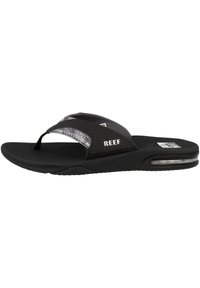 Reef Fanning - Sandali Donna Nero 39 EU - Con Apribottiglie Integrato E Plantare Anatomico