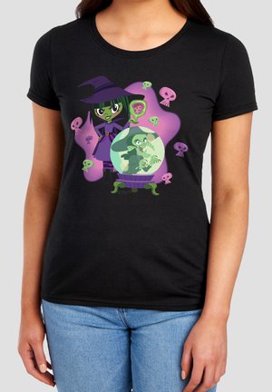 Cotton Soul, THE WIZARD OF OZ WICKED - Print T-shirt - black