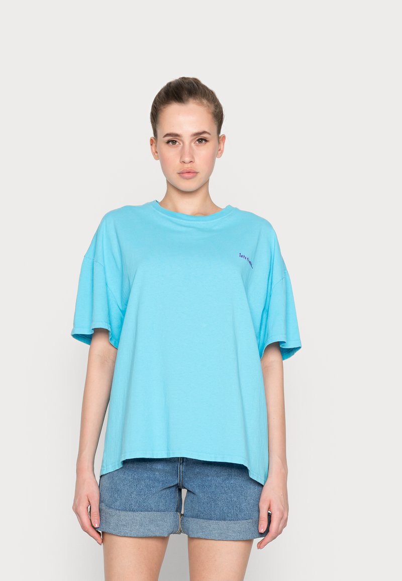 Damen T-Shirts | iets frans... TEE T-Shirt basic river blue/blau - DS68916 Damen T-Shirts | iets frans... TEE T-Shirt basic river blue/blau - DS68916