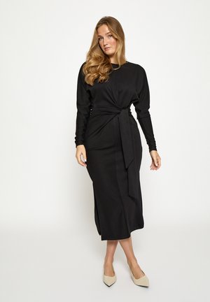 LIZIA KNOT - Jerseykleid - black
