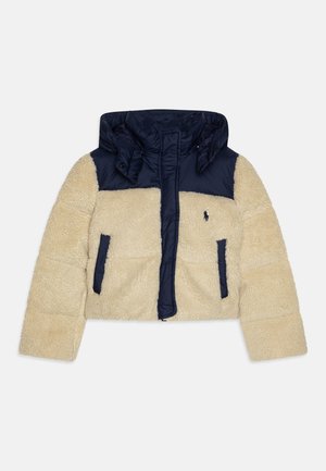 OUTERWEAR - Chaqueta de plumas - newport navy/spring beige