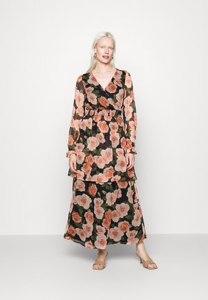 Vero Moda Tall VMPHILINE V-NECK DRESS - Μάξι φόρεμα - black