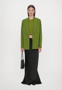 CLOSED FITTED DOUBLE BREASTED  - Blazer - pistachio green