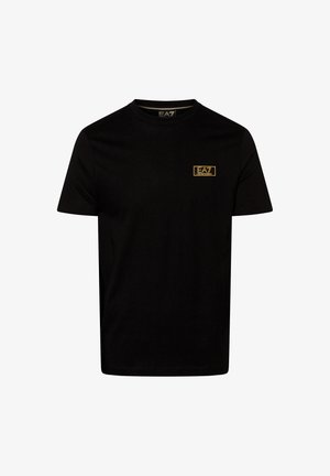 Emporio Armani, Camiseta estampada - schwarz gold