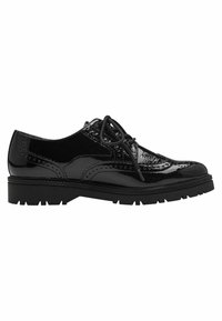 s.Oliver Derbies - black patent