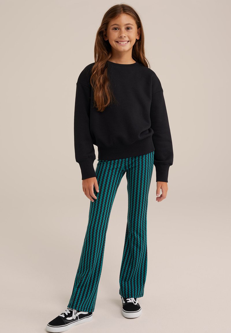 WE Fashion Tajice-hlače - green