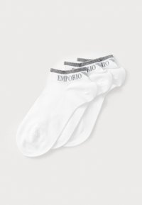 ANKLE SOCKS 3 PACK ANKLE SOCKS - Zeķes - white/white/white