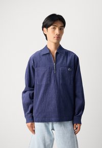 Scotch & Soda ZIP SHIRT - Shirt - peacoat