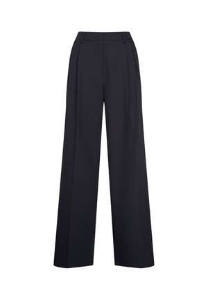 Seidensticker, REGULAR - ATLASBINDUNG - Stoffhose - black