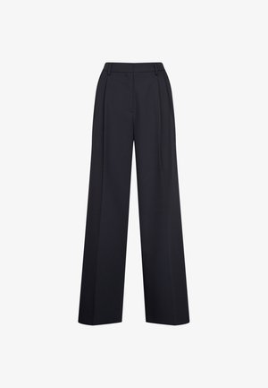 Seidensticker, REGULAR - ATLASBINDUNG - Stoffhose - black