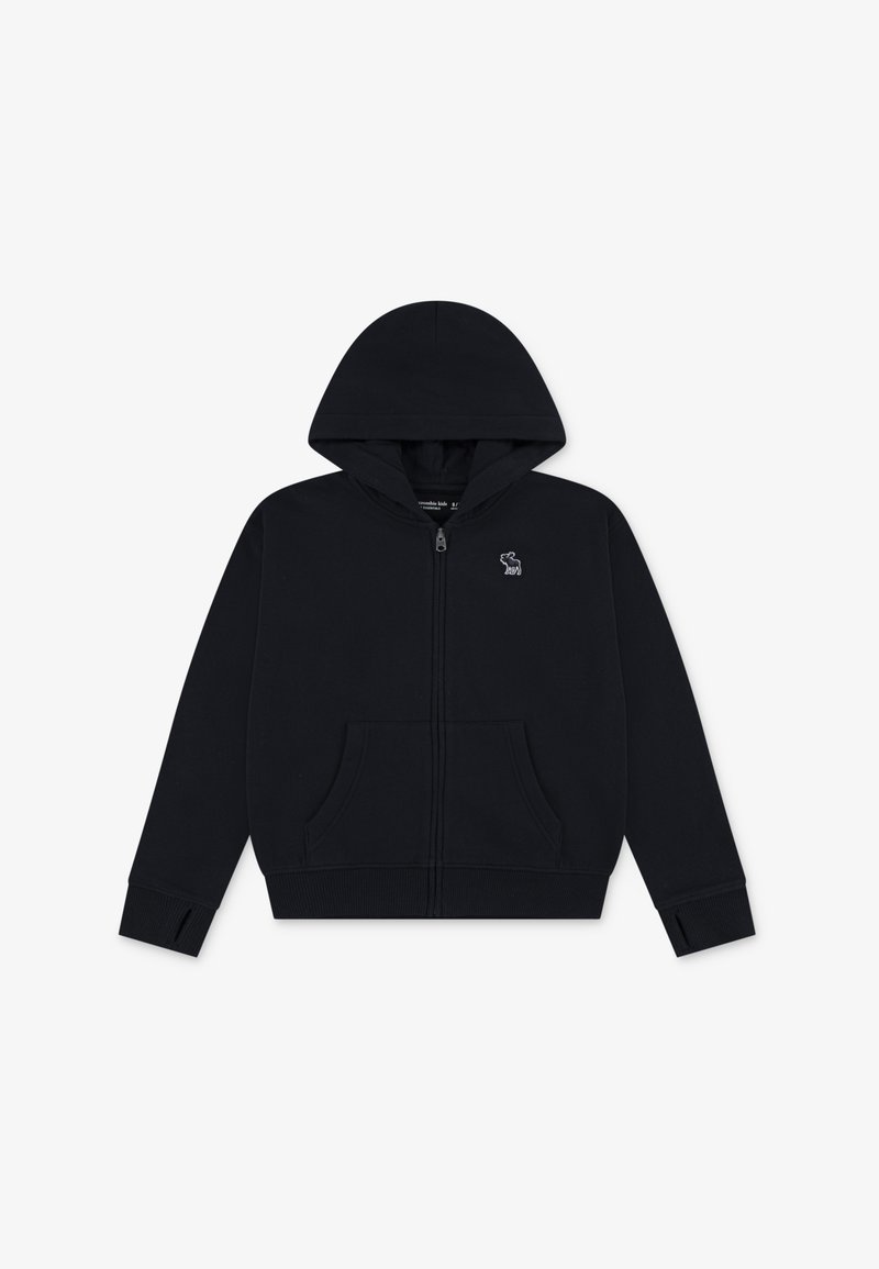Abercrombie & Fitch ESSENTIALS FULL ZIP - Sweatjakke - anthracite