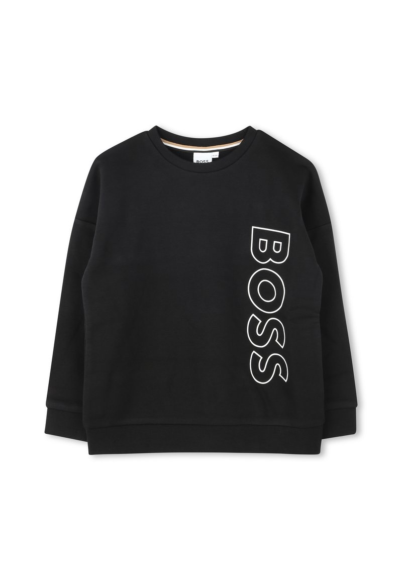 BOSS Kidswear Sweater zwart