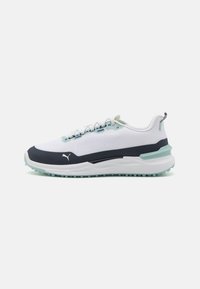 IGNITE ELEVATE 25 X - Golfsko - white/deep navy/modern mint