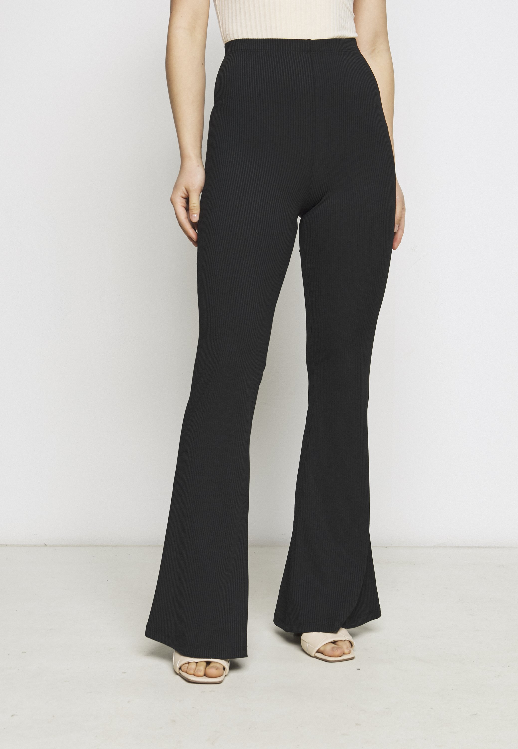 Missguided Petite 2 PACK - Broek - black/Zwart - Zalando.nl