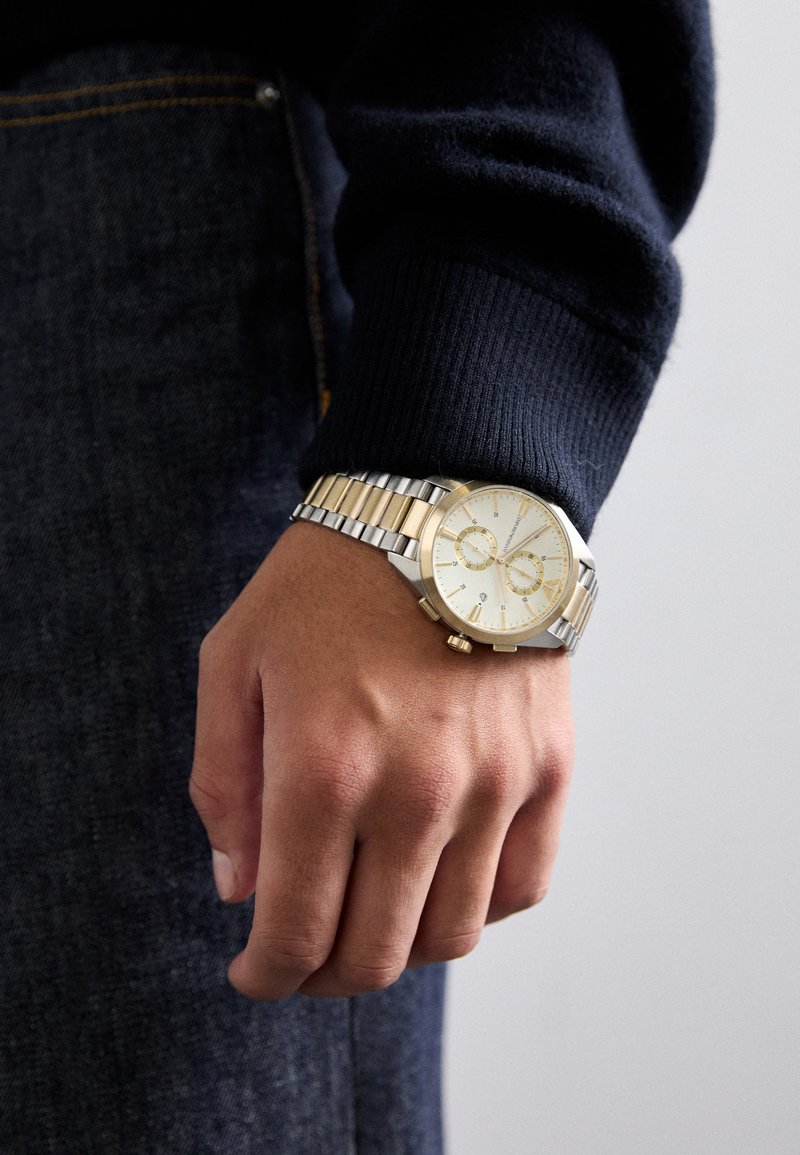 Emporio Armani CLAUDIO - Montre à aiguilles - silver-coloured