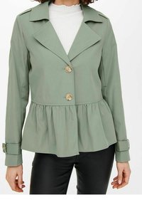 ONLY Abrigo corto - mottled olive