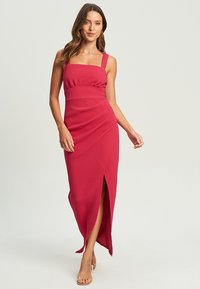 BWLDR - RONNY - Maxi dress - fuchsia pink Thumbnail Image 1