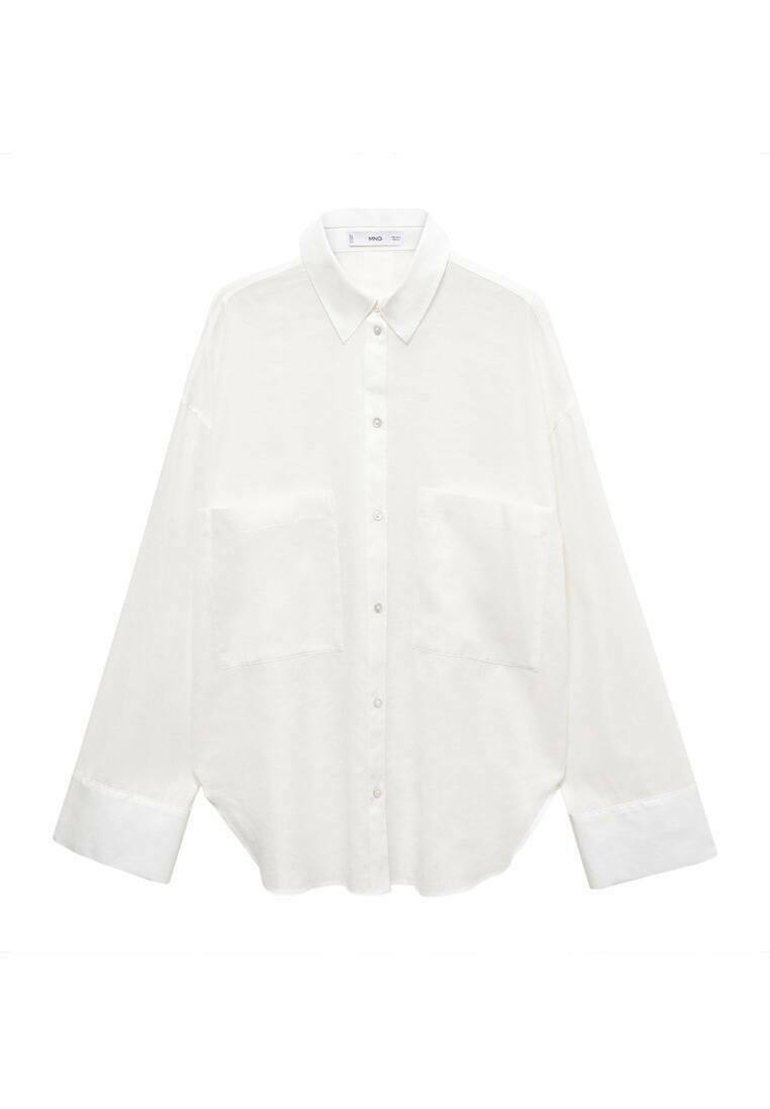Mango Overhemdblouse wit