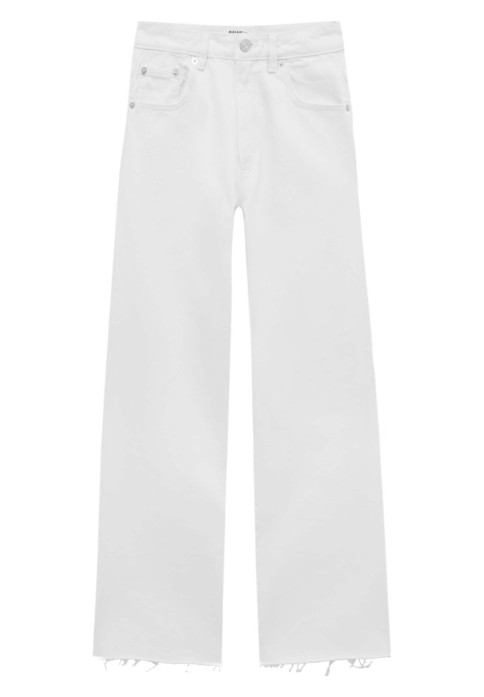 PULL\u0026BEAR RELAXED CROPPED - Straight 
