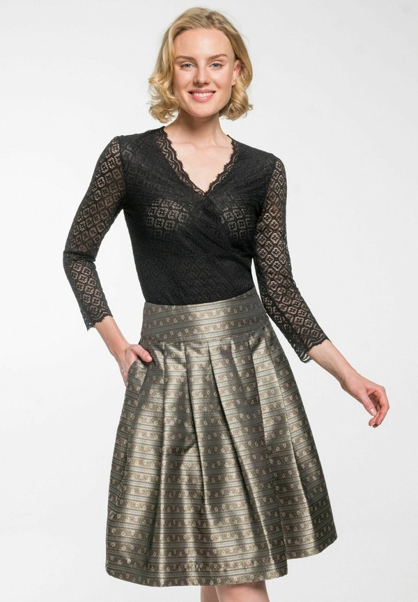 EBBA- 7/8 ARM - Bluse - schwarz