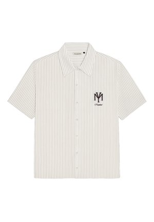 PROHIBITED, DUGOUT SHORTSLEEVE SHIRT - Chemise - off-white