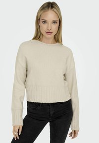 ONLY Strickpullover - whitecap gray