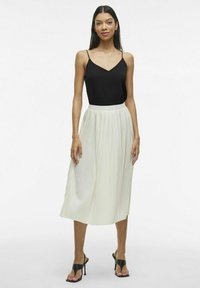 VILA TRÄGER V-AUSSCHNITT - Top - black