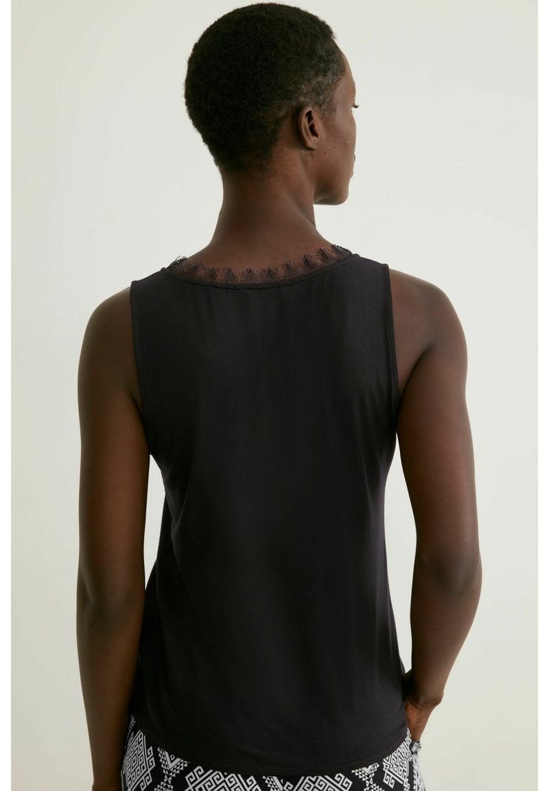 Damen T-Shirts | C&A Top schwarz - JQ08473 Damen T-Shirts | C&A Top schwarz - JQ08473