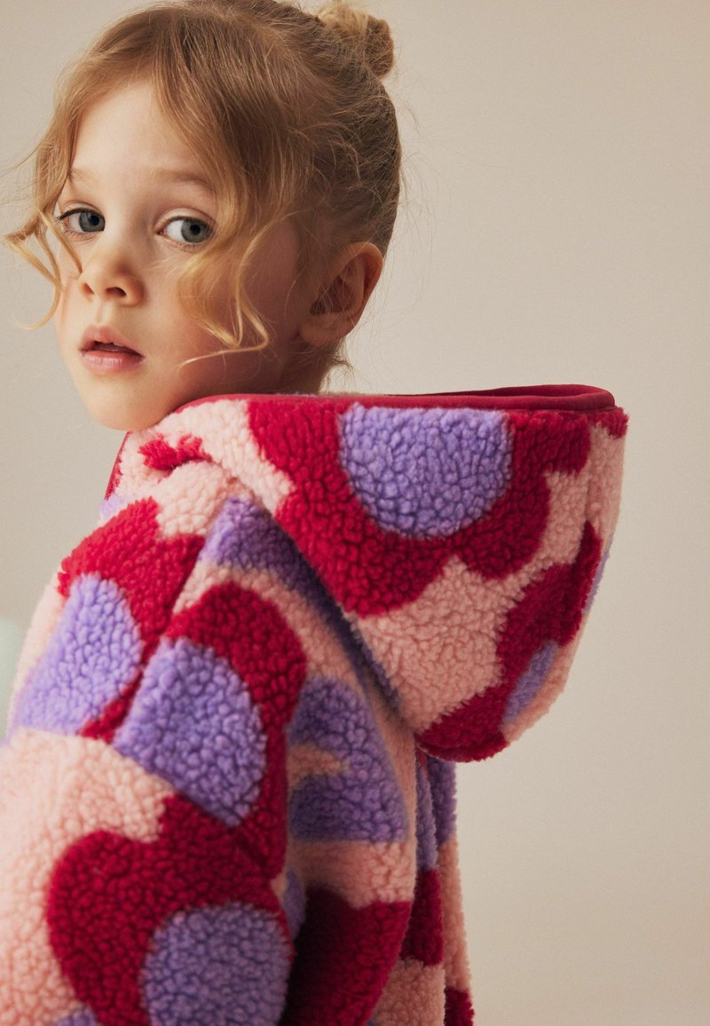 Next - FLORAL - Fliisjakk - red, Suurenda