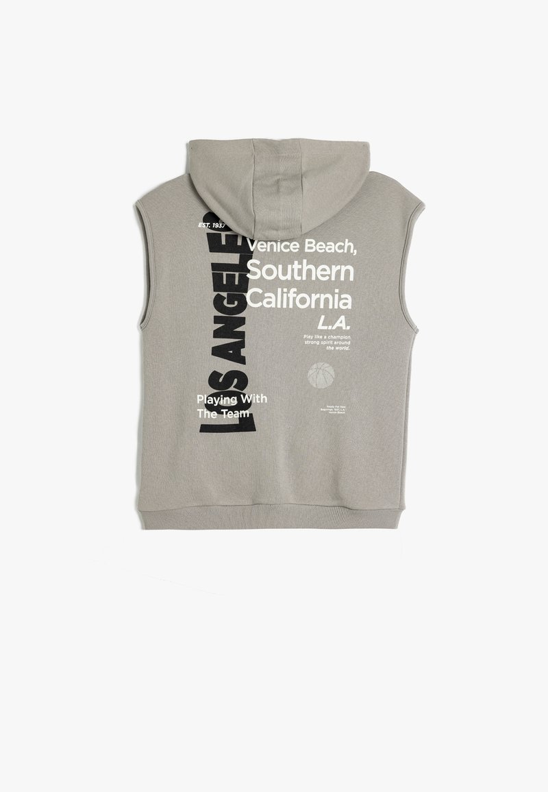 Koton HOODED VEST Veste sans manches pink/rose ZALANDO