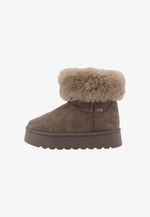 TOM TAILOR, STIEFEL - Zimné čižmy - mud