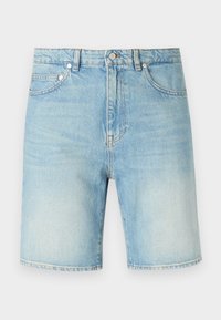 Denim shorts - washed bleach