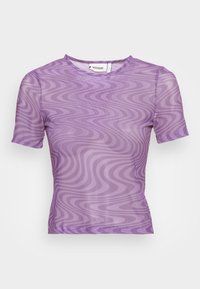 Weekday Triko s potiskem - lilac
