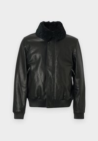 RENNY - Veste en cuir - black