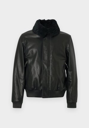 RENNY - Nahkjakk - black
