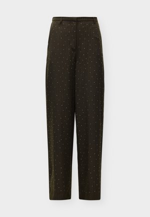 Pieces, PCFALKA PINSTRIPE PANTS - Панталони - delicioso