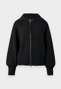 PCMALOU LONG SLEEVE ZIP - Kardigan - black