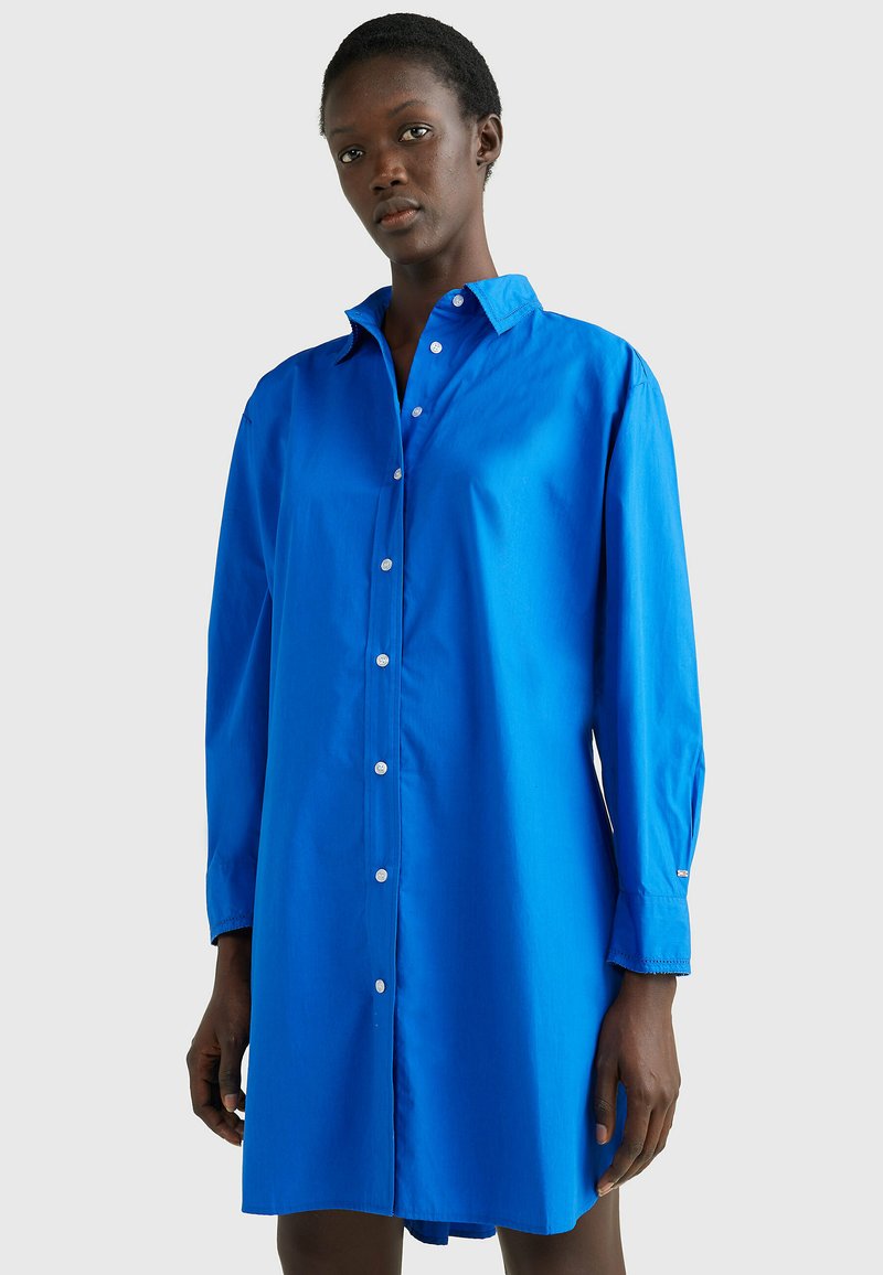 Tommy Hilfiger Robe chemise th electric blue/bleu ZALANDO.BE