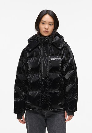 PEARLIZED PUFFER - Winter jacket - black