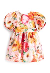 Next PRINTED TAFFETA PARTY DRESS - Koktel haljina / svečana haljina - pink yellow floral