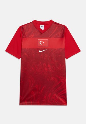 Nike Performance, TURKIYE FOOTBALL HOME UNISEX - Landslagsklær - sport red/team red/white